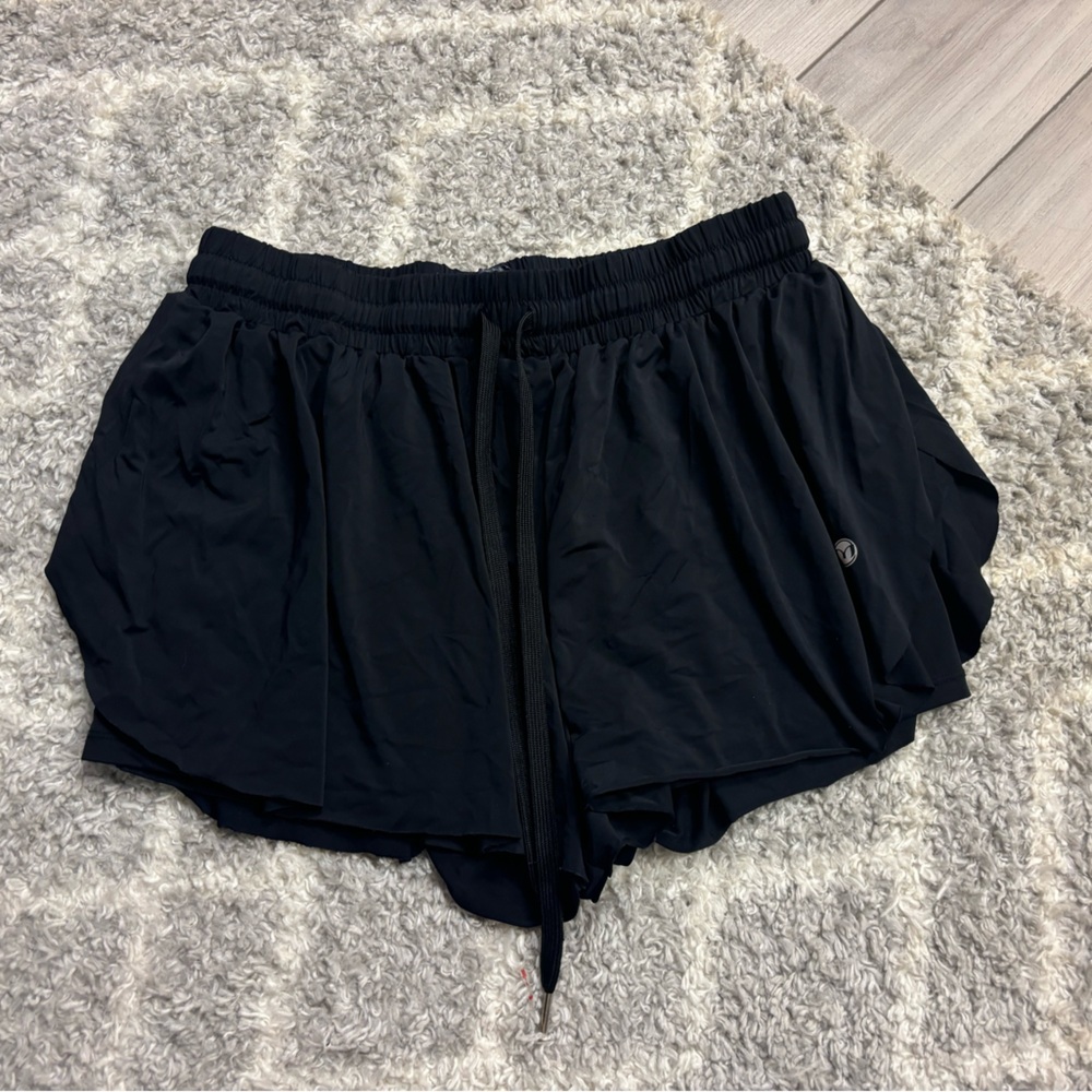 Women's Black Athletic Shorts